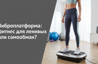 Девушка тренируется на виброплатформе в фитнес-зале: разбор эффективности тренажера для похудения
